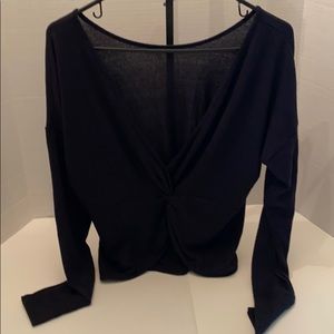 Abercrombie and Fitch black sweater like top